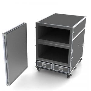 40-1186 shipping case for aerospace component