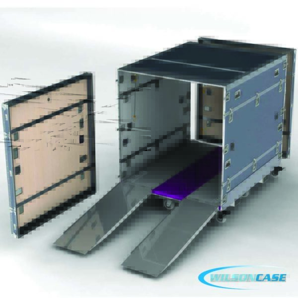 Custom Satellite Cart Shipping Case Wilson Case #40-1315